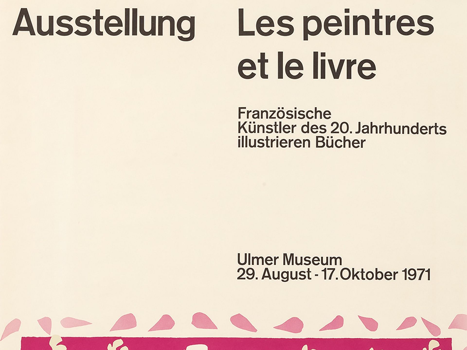 Verschiedene Künstler (Hans Arp, Dieter Krieg, Almir Mavignier) Konvolut (3 Drucke) - Bild 3 aus 9