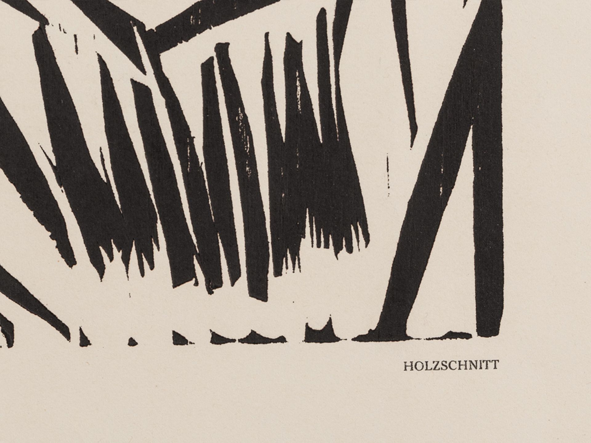 Lange, Otto Dresden 1879 - 1944 Portrait Holzschnitt auf festem Papier 1917 Typografische Angaben - Bild 4 aus 8