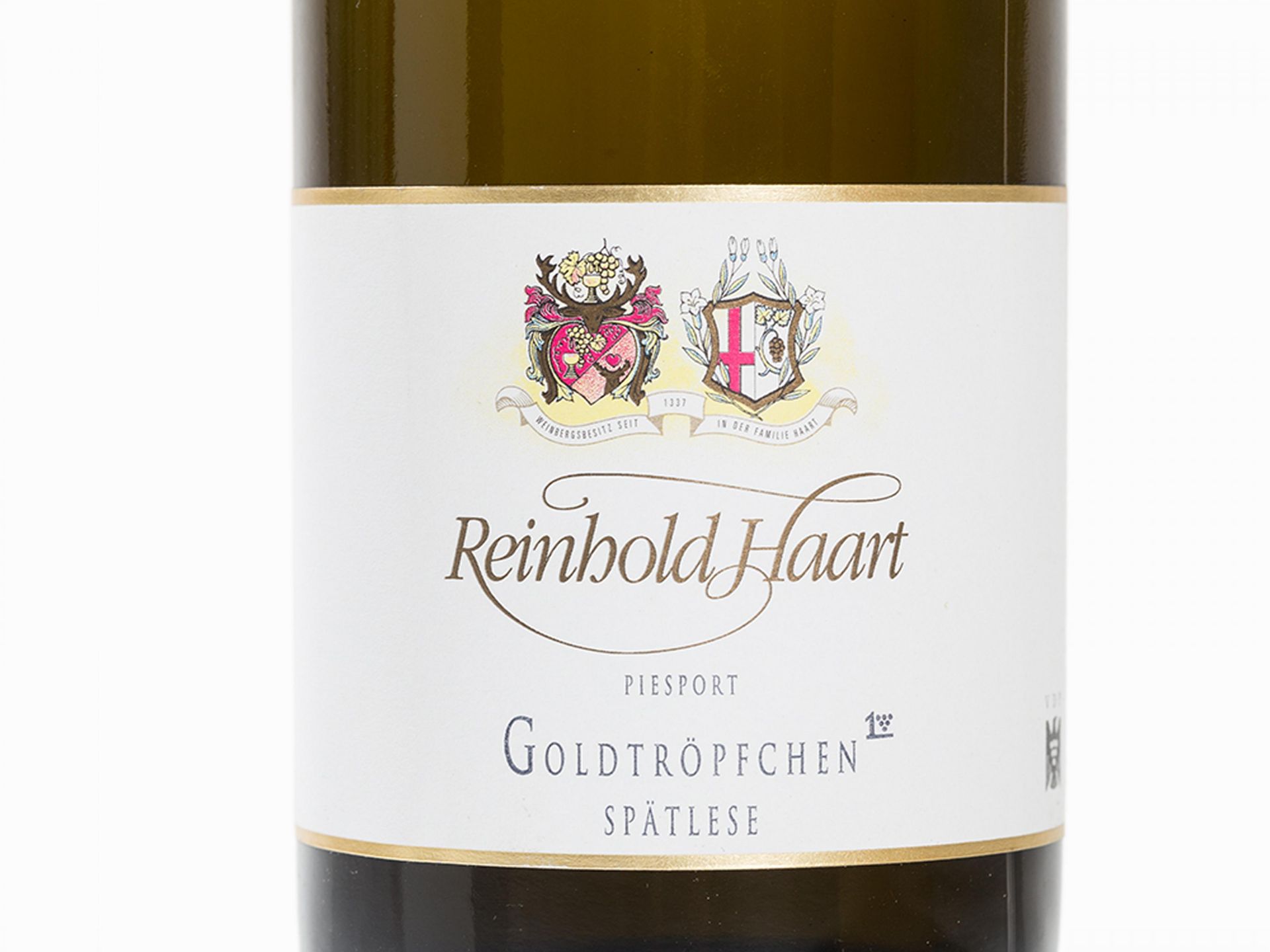 24 Flaschen Piesporter Goldtröpchen Riesling Spätlese Erste Lage Erzeuger: Reinhold Haart Jahrgang - Bild 3 aus 7