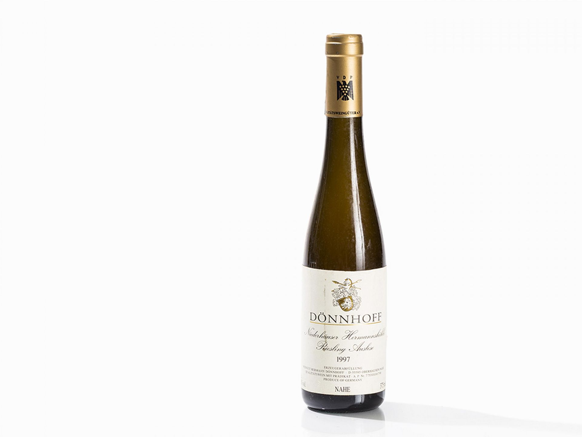 24 Halbe Flaschen Niederhauser Hermannshöhle Riesling Auslese Goldkapsel Erzeuger: Dönnhoff Jahrgang - Bild 2 aus 6