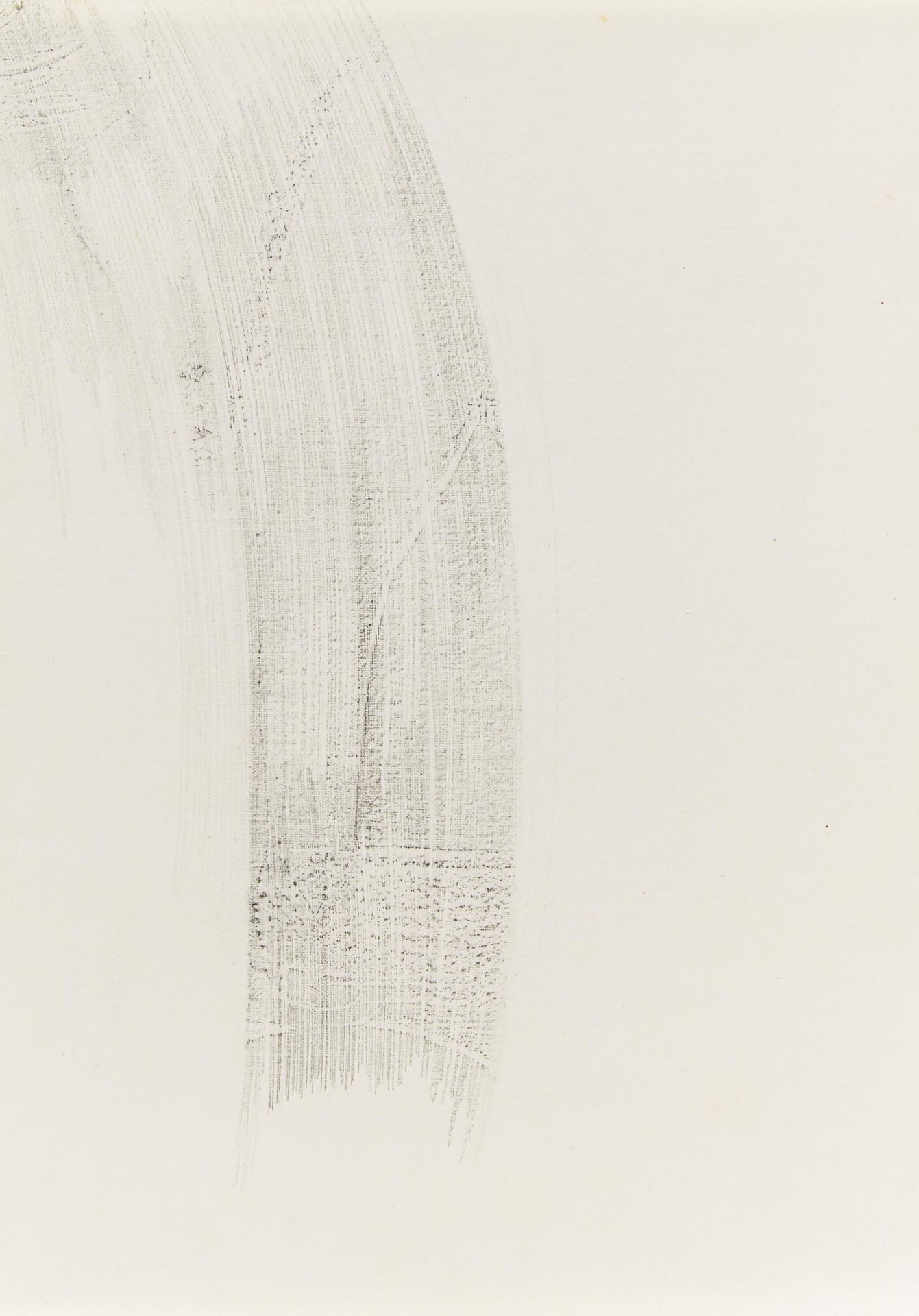 Beuys, Joseph 1921 Krefeld - 1986 Düsseldorf "Der Morgen". 1953/55. Frottage auf Papier. 29,7 x