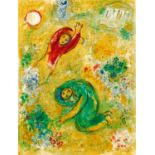 Chagall, Marc 1887 Witebsk - 1985 St. Paul de Vence Daphnis et Chloé. 1961. Zwei Bücher mit 41