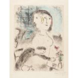 Chagall, Marc 1887 Witebsk - 1985 St. Paul de Vence Aus: "Louis Aragon, Celui qui dit les Choses