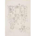 Grosz, George Berlin 1891 - 1959 Kriegsinvalide und Arbeiter. 1920/21. Fotolithografie auf