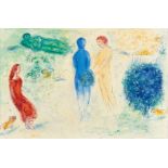 Chagall, Marc 1887 Witebsk - 1985 St. Paul de Vence Le judgement de Chloé. Aus: "Daphnis et