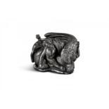 NETSUKE: VIER WÄCHTER DER HIMMELSRICHTUNGEN. Japan. Edo-Zeit. Wahrscheinlich frühes 19. Jh. Eine