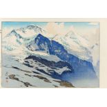 YOSHIDA, HIROSHI 1876 - 1950 Jungfrau. Japan. Taishô-Zeit. 1925. Nishiki-e. Ôban, tate-e. Blatt: