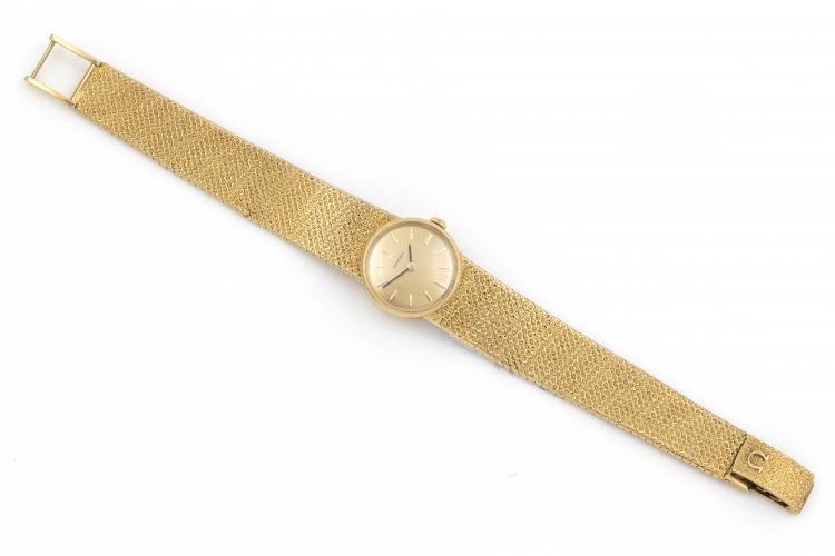 Gouden Omega dameshorloge| #RECLAIMED 9539 | Reclaimed.nl