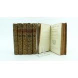 serie boekjes la Nouvelle Heloise serie van 6 boeken Lettres De Deux Amans, door J.J. Rousseau,