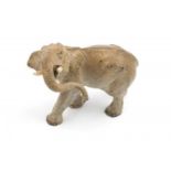 Weens bronsje olifant Weense koud beschilderd bronzen sculptuur met voorstelling van olifant,
