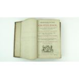 antiek boek Den Haag -beschadigd- antiek boek: Beschrijving van 's Gravenhage, tweede deel, door