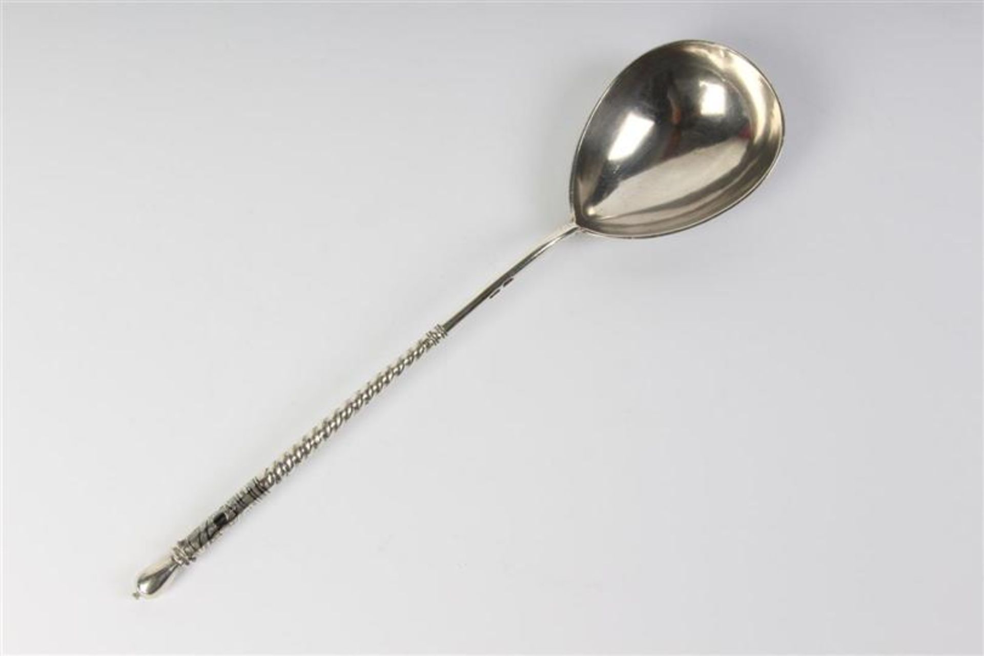 Zilveren lepel met niello, Rusland. Gewicht: 61.2 g. - Bild 3 aus 4