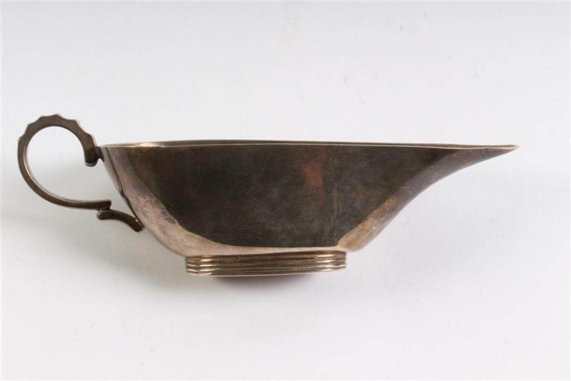 Zilveren papschuitje, 19e eeuw. L: 13 cm. Gewicht: 53.5 g. - Image 3 of 4