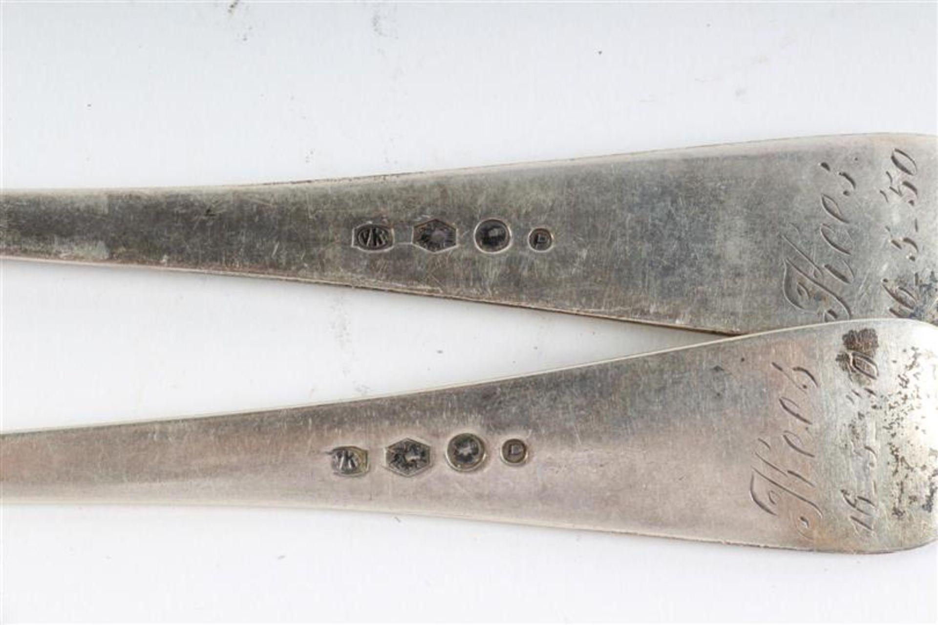Zilveren couvert, Van Kempen en Begeer. Gewicht: 121 g. - Image 3 of 3