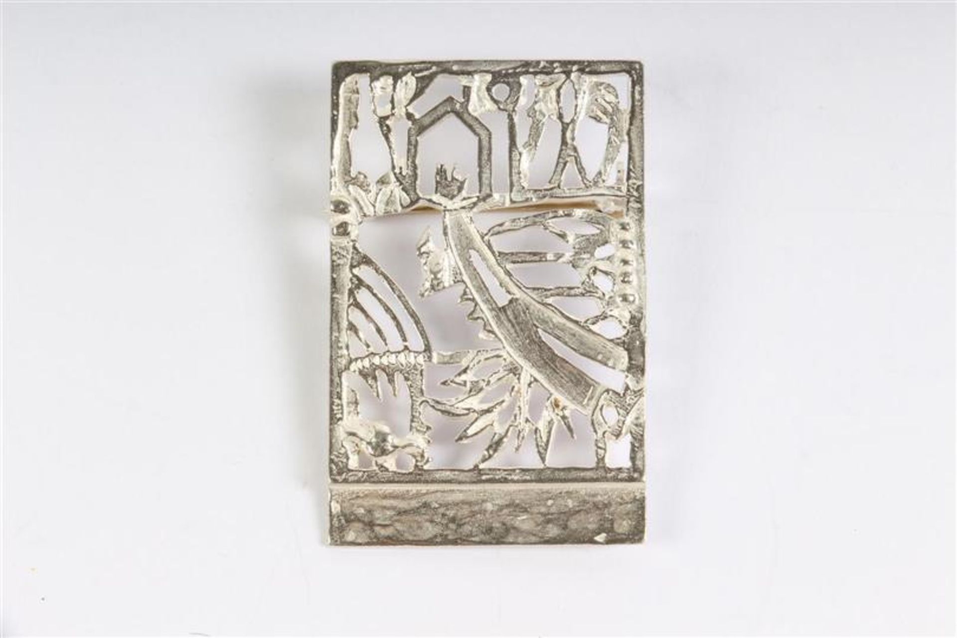 Diverse sieraden, voornamelijk zilver, w.o. een broche van Jeroen Krabbé. Gewicht: 130 g. - Bild 3 aus 8
