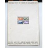 Stamps of the world by Donald Evans (1975), print-multiple,with personal dedication 'for Nel from