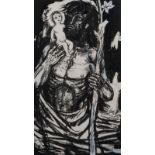 Charles Eyck (1897-1983), mixed media, Saint Christopher, sig. m.r., dim. 39 x 22 cm. 27.00 %