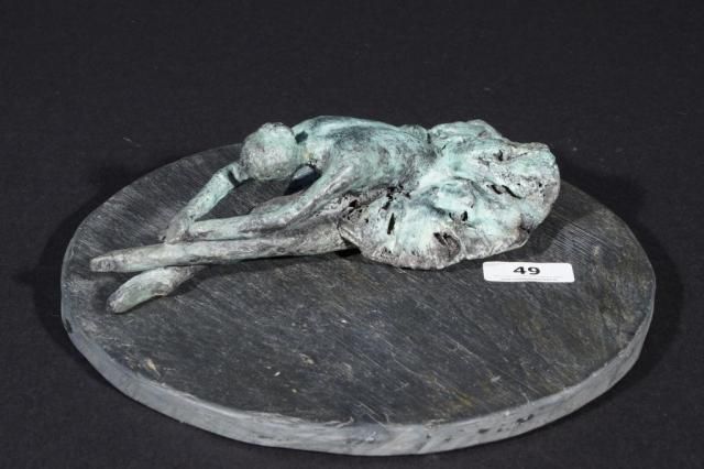 Bronze ballerina, l. 19,5 cm. 27.00 % buyer's premium on the hammer price, VAT included