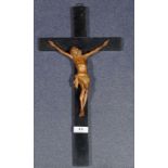 Boxwood Christ, 19th/20th century, l. 40 cm. 27.00 % buyer's premium on the hammer price, VAT