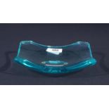 Giorgio Berlini, glass dish, diam. 21 cm. 27.00 % buyer's premium on the hammer price, VAT included