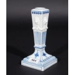Royal Copenhagen porcelain candlestick, h. 16 cm. 27.00 % buyer's premium on the hammer price, VAT