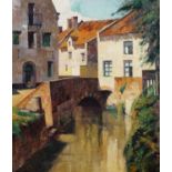 H. Jelinger (1895-1961), oil on canvas, View of Maastricht, sig. b.l., dim. 70 x 60 cm. 27.00 %