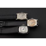 3 steel ladies wristwatches, brand a.o. Gersi and Bifora (3x) 27.00 % buyer's premium on the hammer