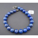 Lapis Lazuli necklace, l. 49 cm. 27.00 % buyer's premium on the hammer price, VAT included