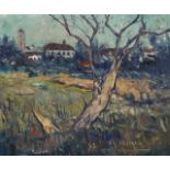 Charles Hollman (1877-1953), oil on canvas, Landscape, sig. b.l., dated '53, dim. 49 x 58 cm. 27.00