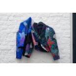 Two silk Thai jackets (2x) 27.00 % buyer's premium on the hammer price, VAT included