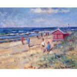 Adrianus Cornelis van Noort (1914-2003), oil on panel, Zandvoort, sig. b.r., dim. 23,5 x 29 cm. 27.