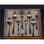 55-silver-plated cutlery, Keltum, consisting of: 6 breakfast forks/knives/spoons + 6 dinner forks/