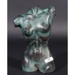 Bronze sculpture, Nude female torso, h. 27 cm. 27.00 % buyer's premium on the hammer price, VAT