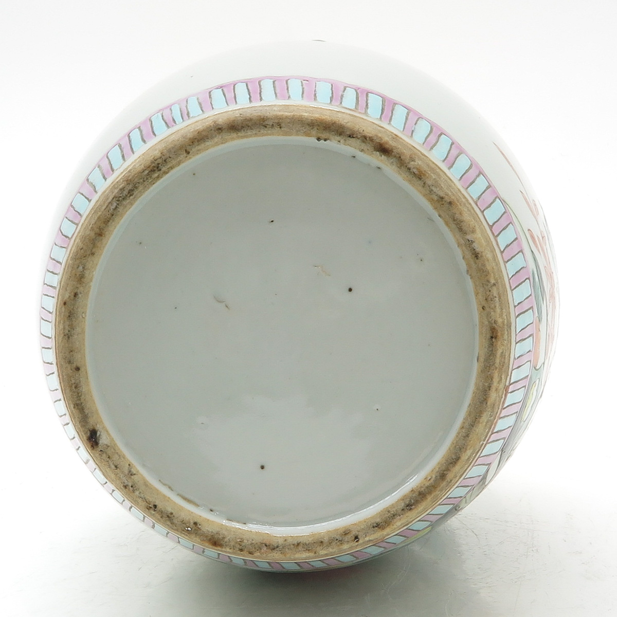 China Porcelain Polychrome Decor Vase - Bild 6 aus 6