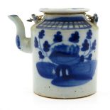 19th Century China Porcelain Teapot