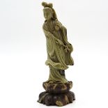 Carved Soapstone Sculpture