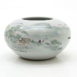 China Porcelain Polychrome Decor Vase