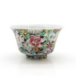 China Porcelain Mille Fleur Decor Bowl