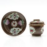 China Porcelain Kapucijner Decor Cup and Saucer