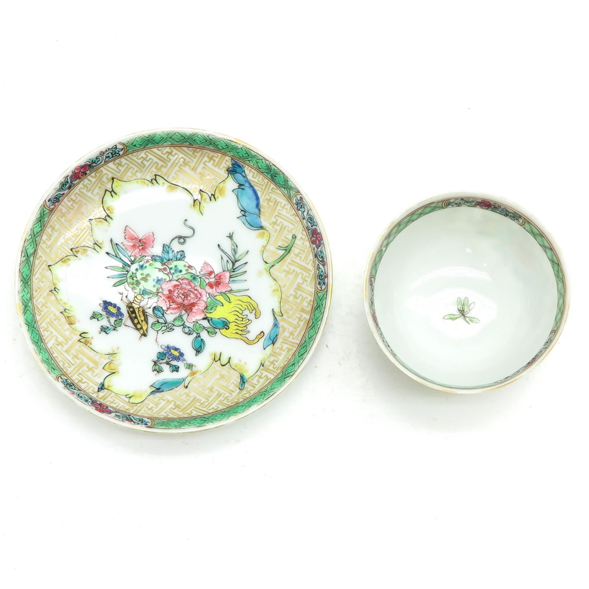 China Porcelain Cup and Saucer - Bild 5 aus 6