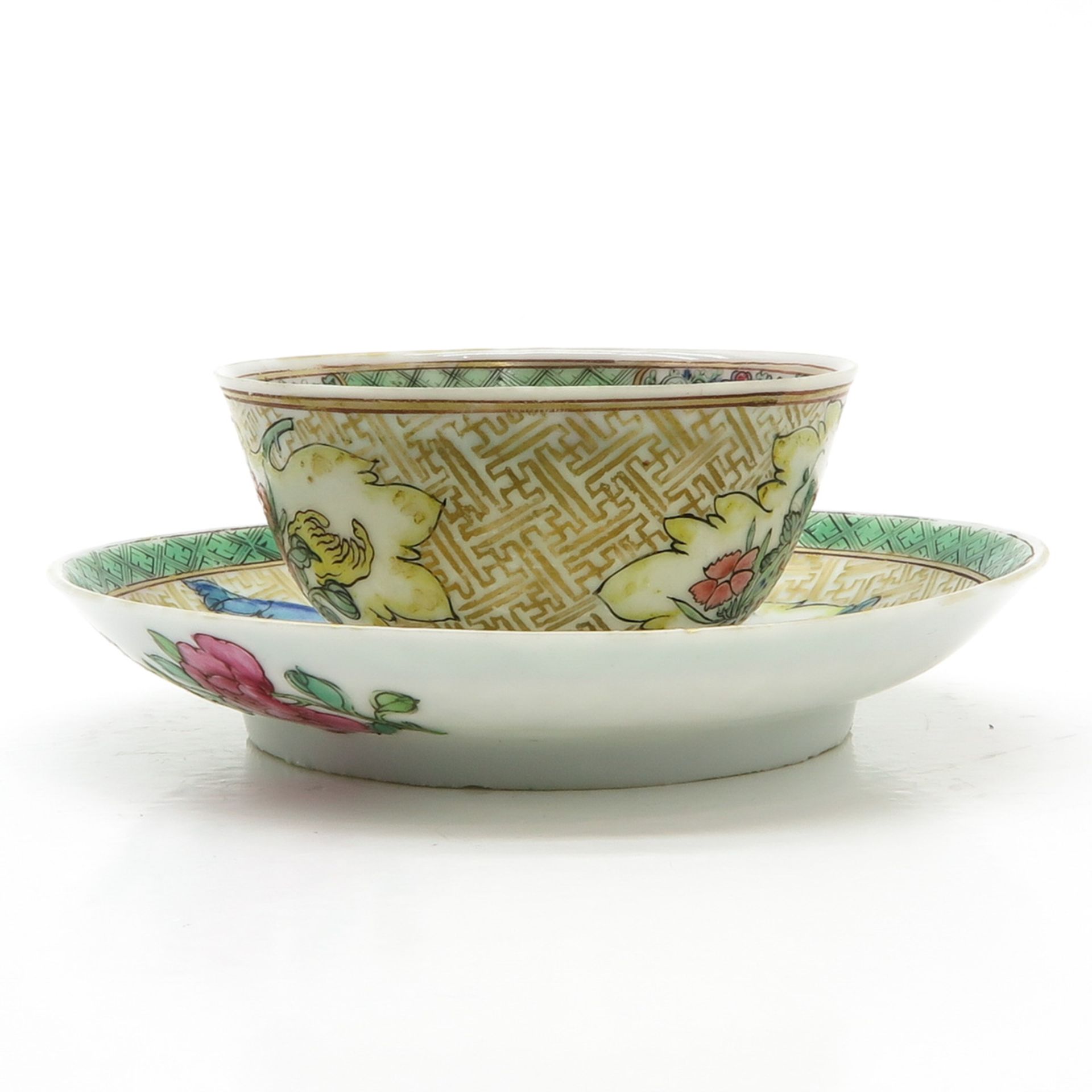 China Porcelain Cup and Saucer - Bild 4 aus 6