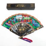 Chinese Lacquer Fan