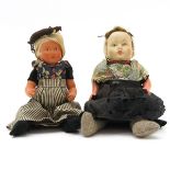 Lot of 2 Vintage Dolls