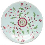 China Porcelain Polychrome Decor Plate