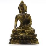 Gold Gilt Buddha Sculpture