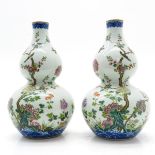 Pair of China Porcelain Vases