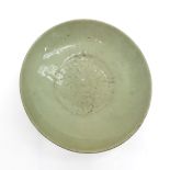 China Porcelan Celadon Plate