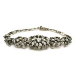 19th Century Ladies Diamond Bracelet