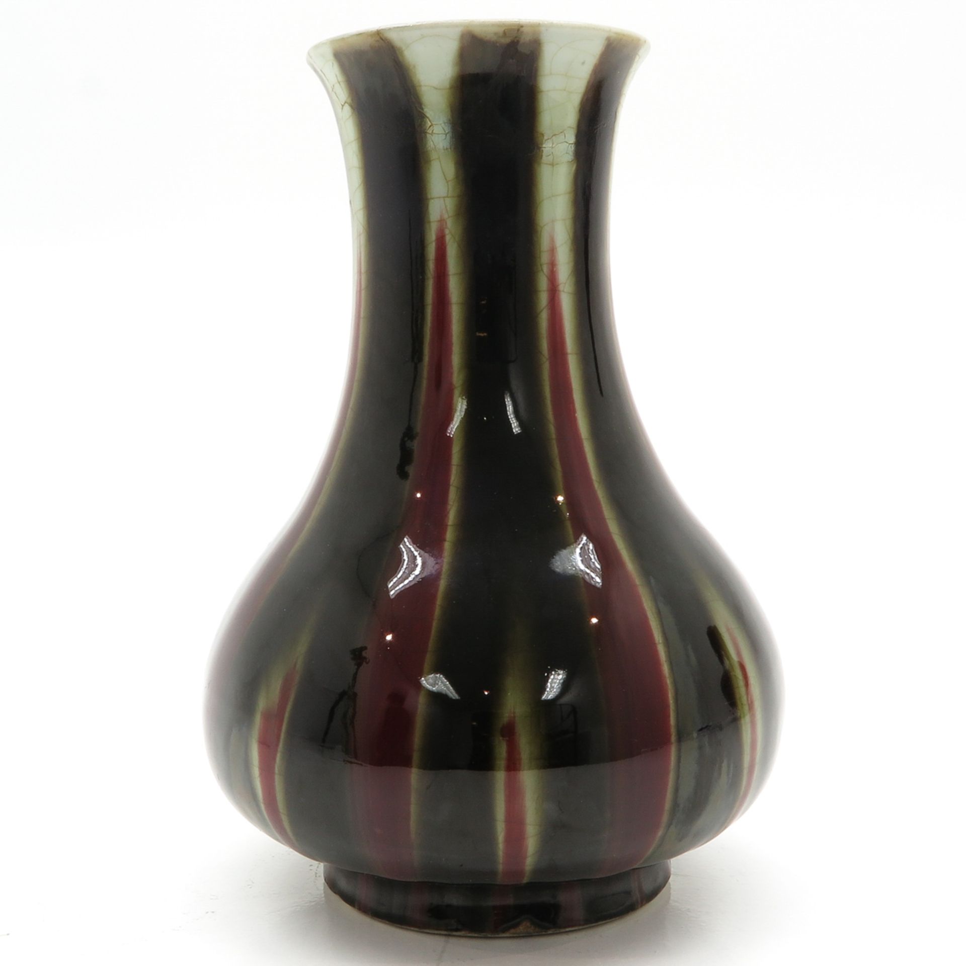 China Porcelain Flambe Decor Vase