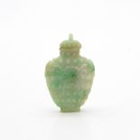 19th Century Chinese Carved Jade Snuff Bottle